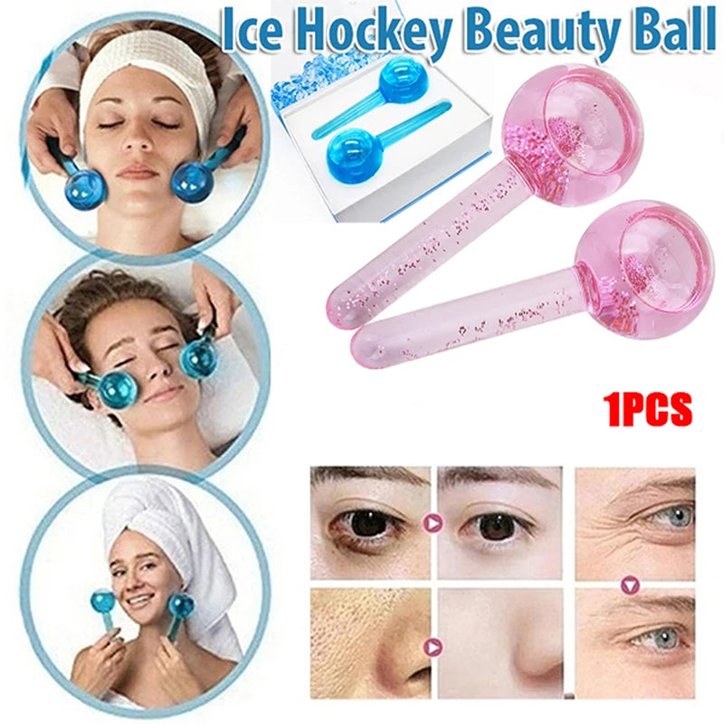 Ice Roller Magic Cold Balls for Eye Massage Beauty Ice Crystal Face Roller Ball