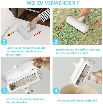 Fusselbürste Fusselrolle Tierhaarentfer