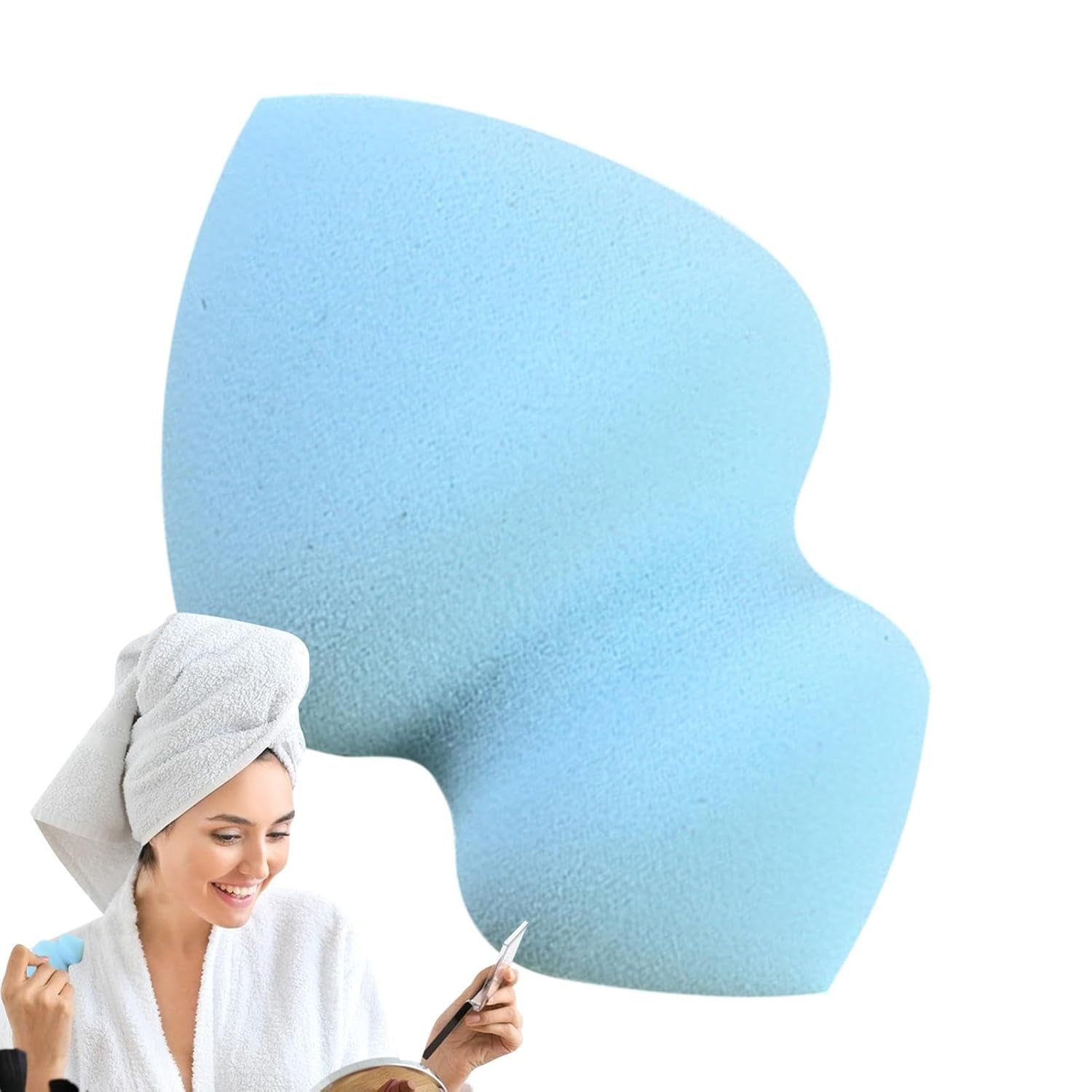 Make-Up-Mixer-, Make-Up-Schwämme Zum Verblenden, Gyro-Förmiger Beauty- -Make-Up-Mixer, Professioneller Blender- Zum Streifenfreien Auftragen Für Foundation, Flüssigkeit, Creme, Pud