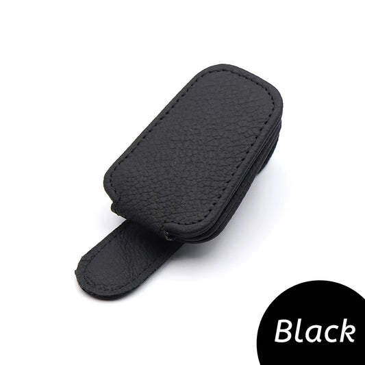 Universal Car Sunglasses Clip Card Ticket Holder Stand Fastener Pen Case Eyeglasses Sun Visor Car Accessories
