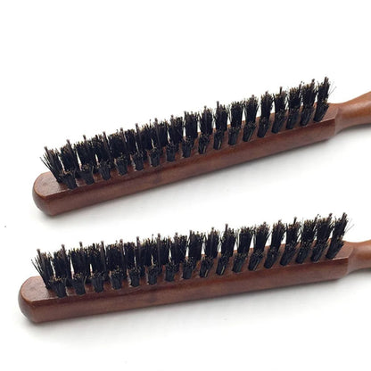 3 Row Hair Brush Buns Tie up Pointed Tail Comb Fluffy Curly Hair Comb Beauty Tools