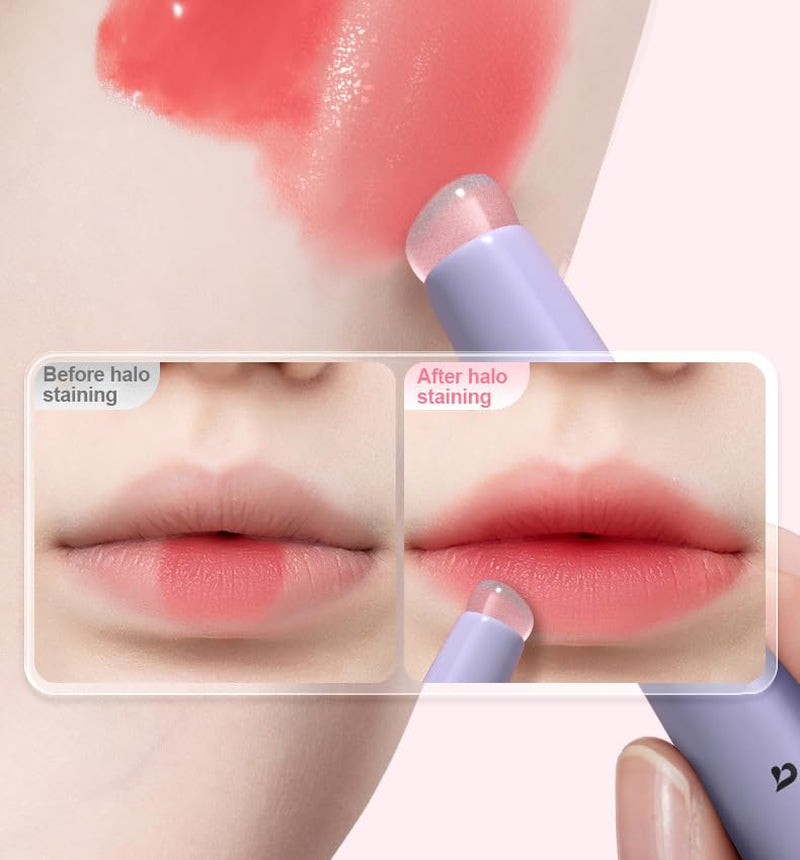 Silikon Makeup Pinsel Für Lippenmaske | Lidschatten Applikator | Lippenpinsel Für Lippenstift, Lippenpflege, Lippenbalsam, Lippenpflegestift | Lippenpeeling Schminkpinsel | Lip Scrub Mit Runde Kopf