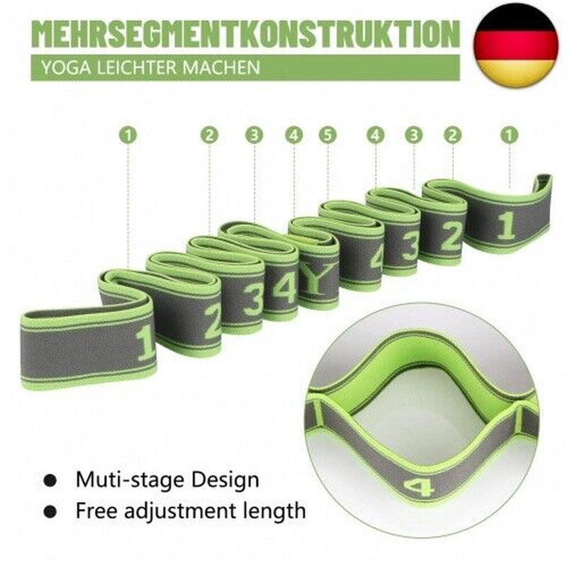 CLOPAE Yoga Stretching Band,Fitnessbä