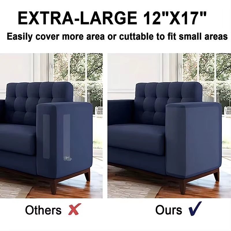 Cat Scratch Sofa Protection Pads Anti-Cat Scratch Couch Guard Pads Stickers Self-Adhesive Pet Furniture Protectors Cover