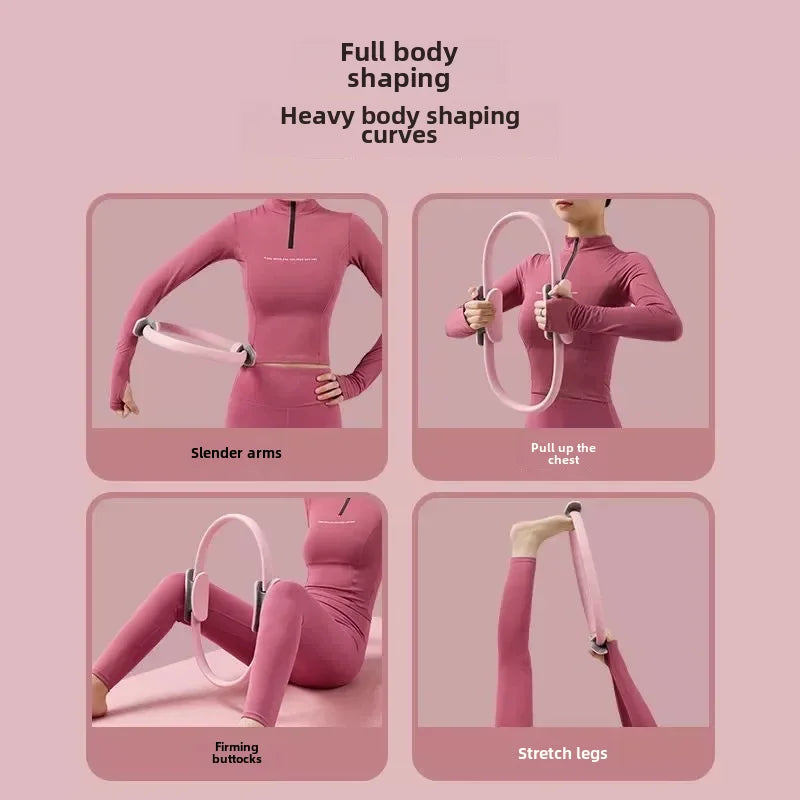 Cross-Border Pulling Ring Yoga Ring Resistance Slimming Leg Training Equipment Fitness Equipment Wholesale