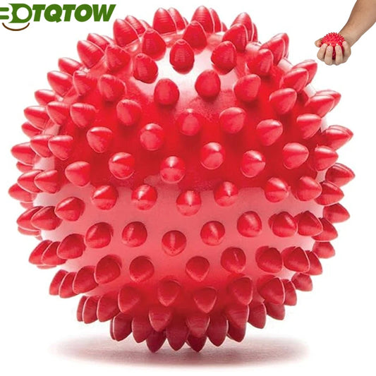 1Pcs  Spiky Massage Ball,Physical Therapy Massage Balls,Hard Lacrosse Ball & Spiky Massage Ball for Myofascial Release