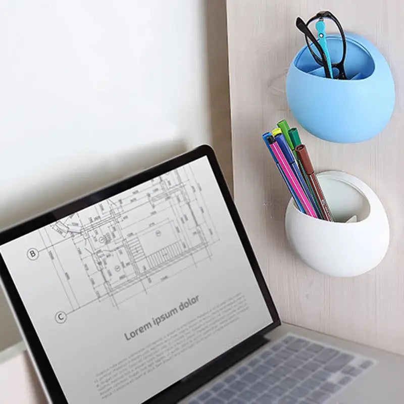 Multifunctional Cute Toothbrush Sucker Holder Suction Hooks Cup Organizer Wall Toothbrush Holder Kitchen Bathroom Organizer