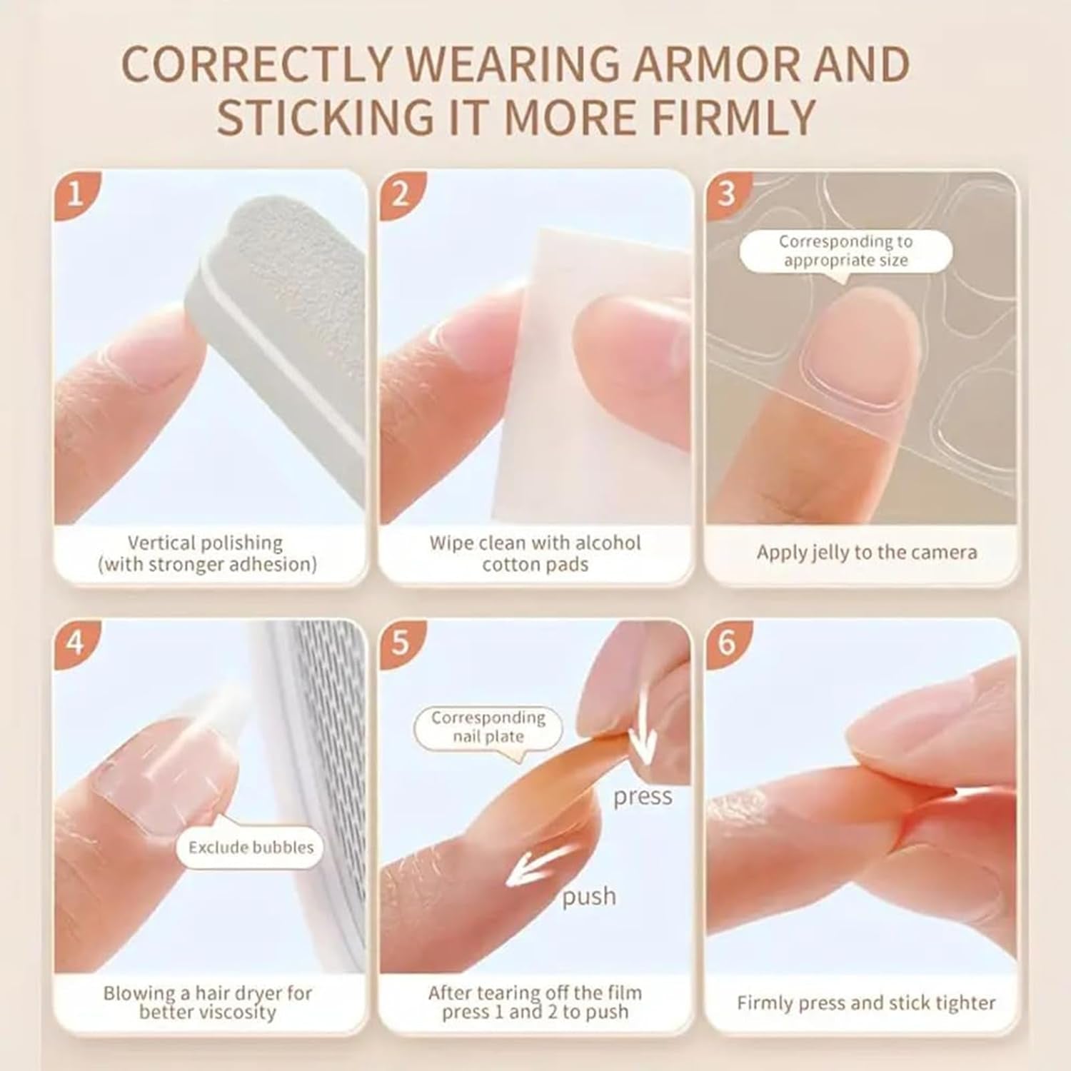 24 Stück Mandel Press on Nails Mittel Länge Bronzing Falsche Nails Mit Designs Gold Linie Falsche Nails Klebe Nails Glänzend Akryl Nails Für Frauen Nagel Deko