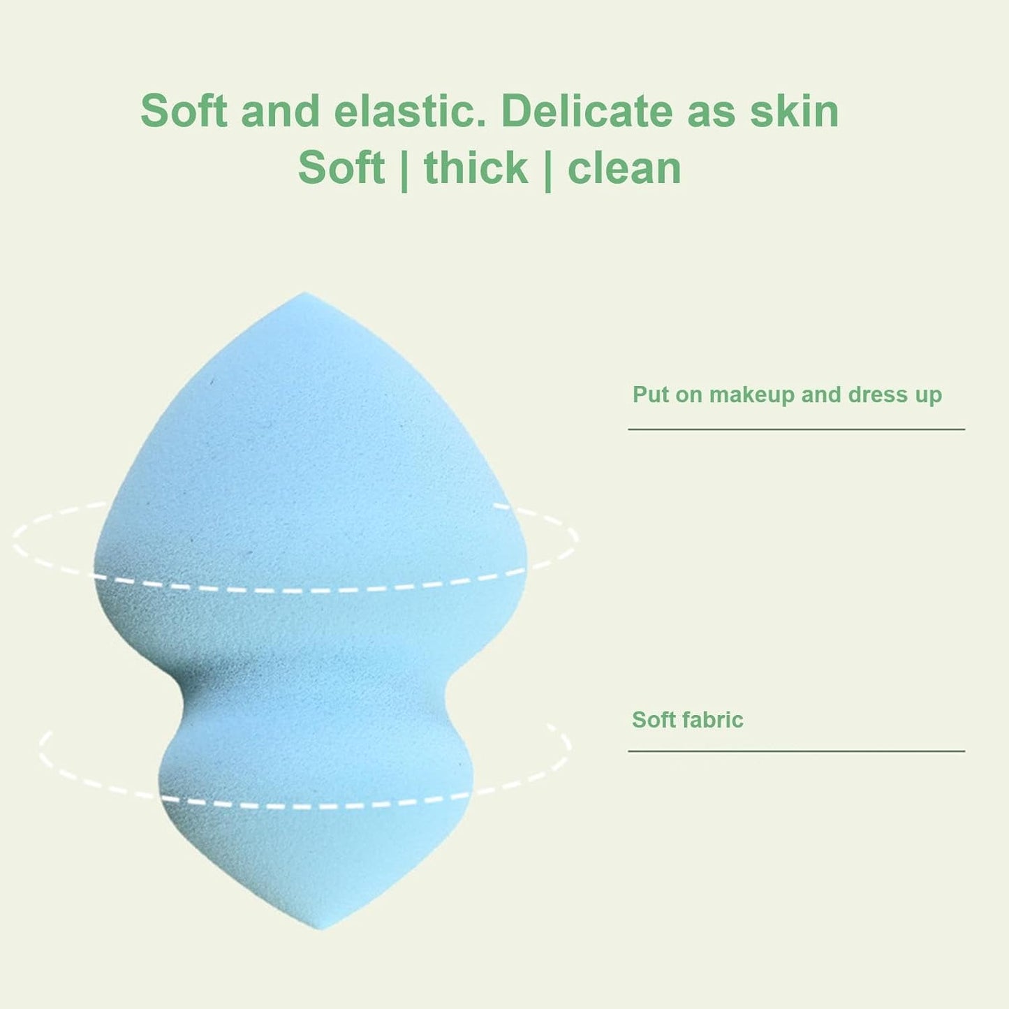 Make-Up-Mixer-, Make-Up-Schwämme Zum Verblenden, Gyro-Förmiger Beauty- -Make-Up-Mixer, Professioneller Blender- Zum Streifenfreien Auftragen Für Foundation, Flüssigkeit, Creme, Pud