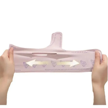 Face-Lift with Sleep Face V Shaper Facial Slimming Bandage Relaxation Shape Lift Reduce Double Chin Face Thining Band Massage